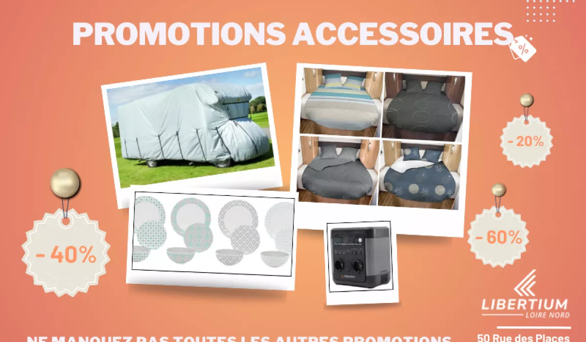 promotion accessoires du 12 au 26 octobre 2024