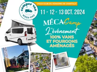 MéCa-Camp au Camper Van Week-End de Chantilly